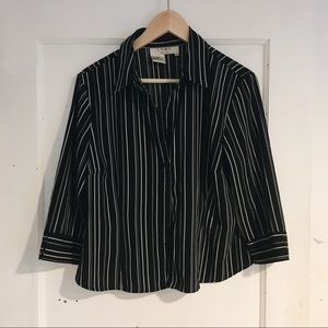 SOLD—Como Button-down Striped Shirt—PL